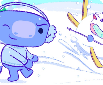 Winter Stickers Surprise